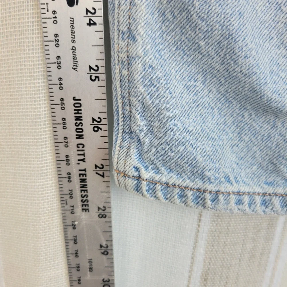 American‎ Eagle Strigid Real Good Mom Jeans Blue Size 18 Regular